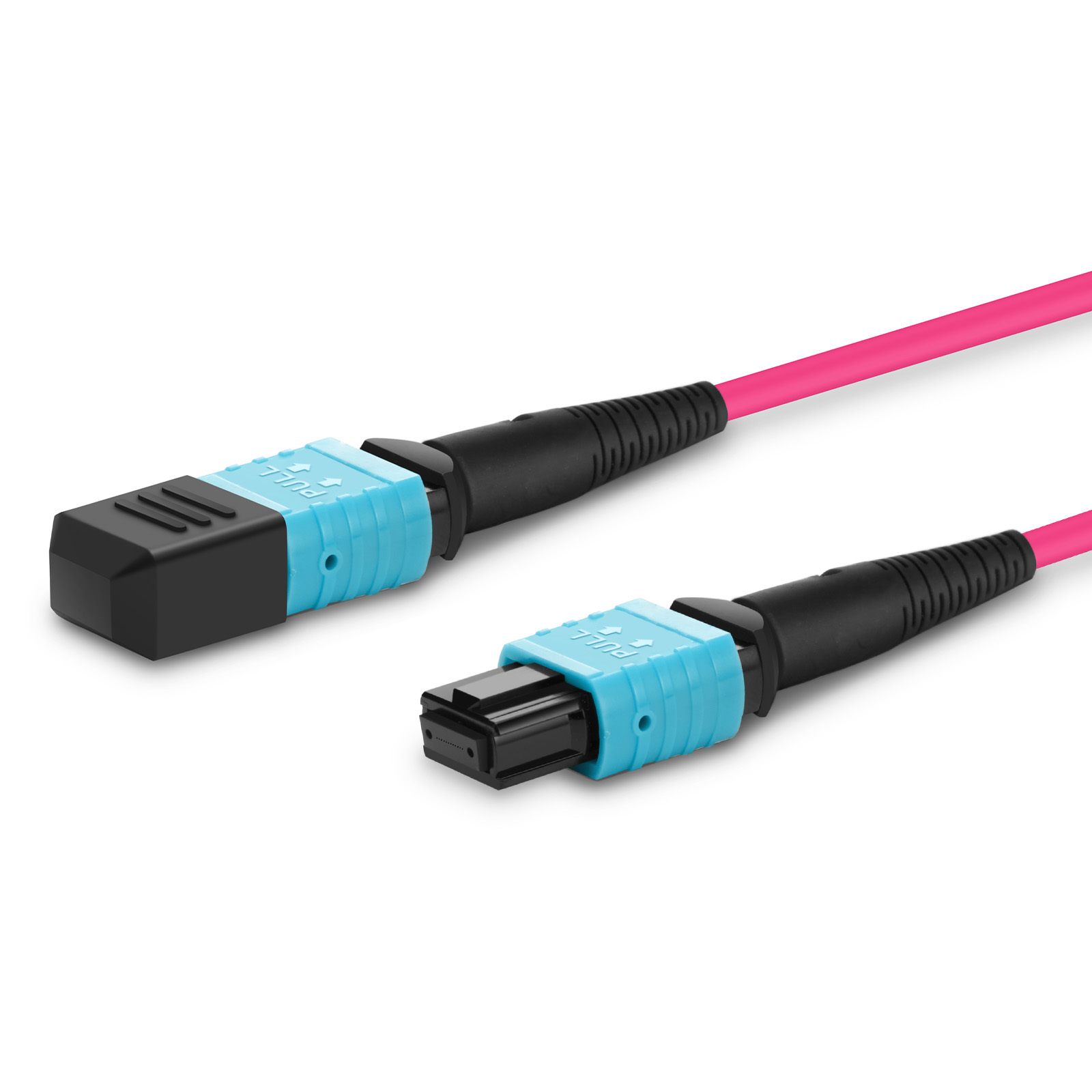 15m (49ft) 24 Fibers MPO-24 (Female) OM4 Trunk Cable, Type B, LSZH