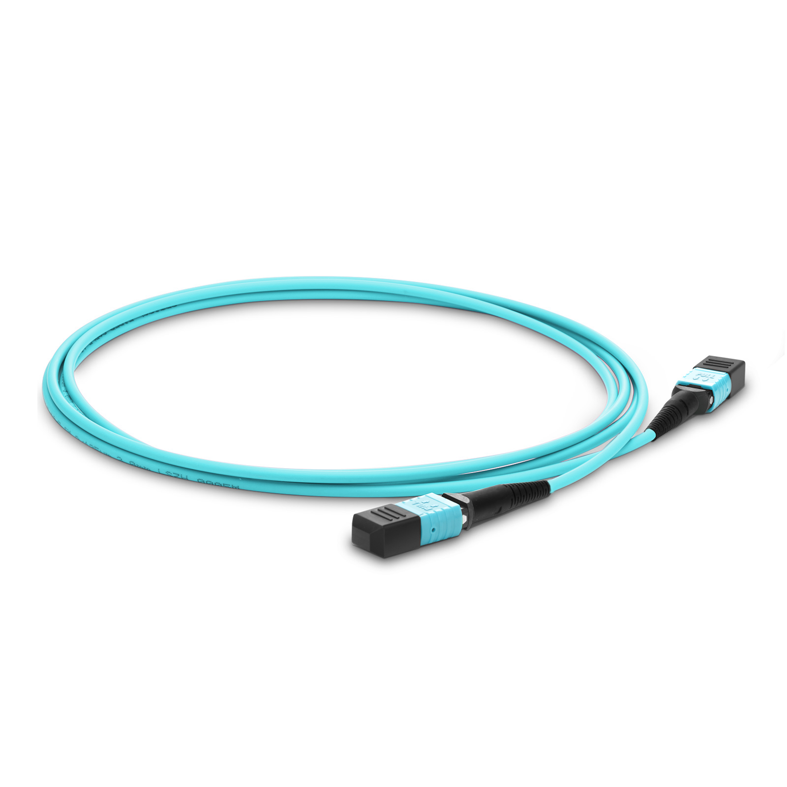 Elfcam® - Glasvezelkabel MPO Female naar MPO Female, Multimode OM3 50