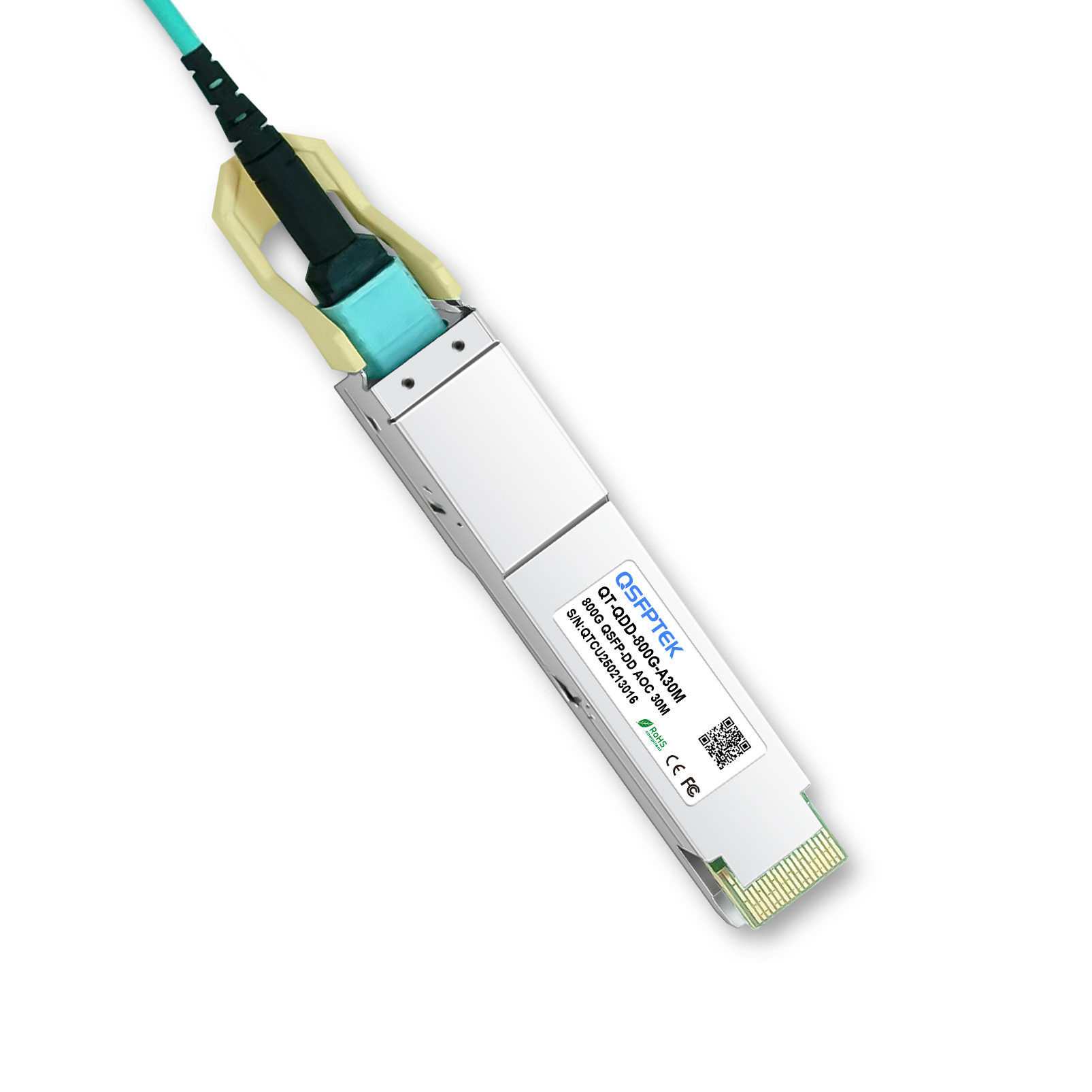 30m (98フィート) Mellanox 互換 800G QSFP-DD から QSFP-DD への