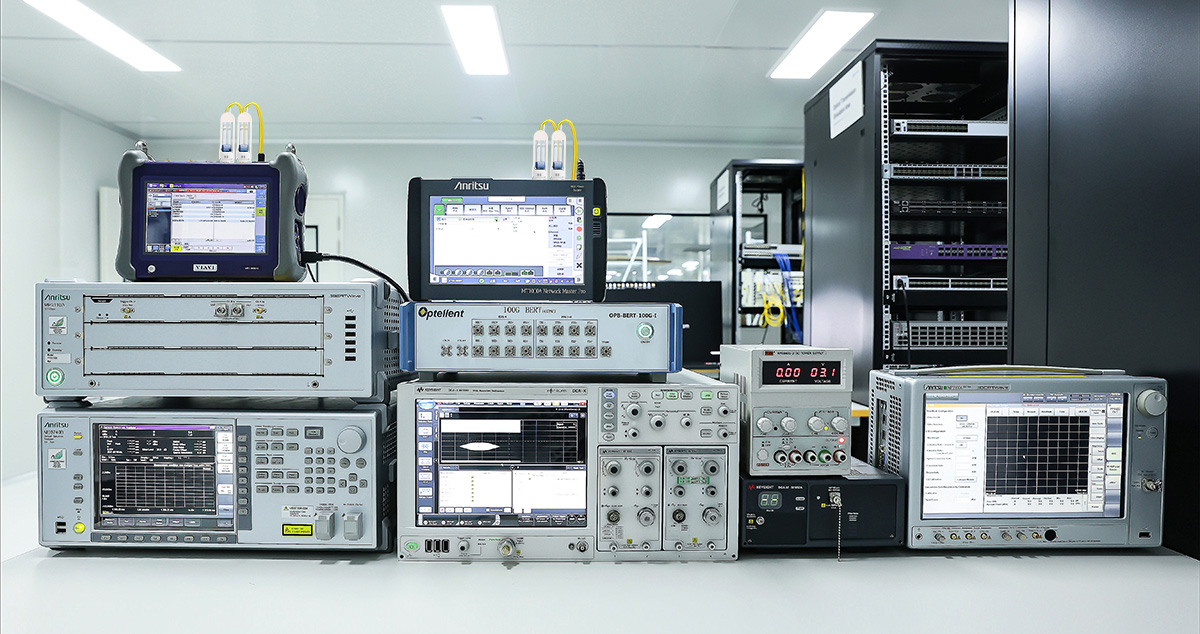 QSFP28 ZR4 performance Test in various devices