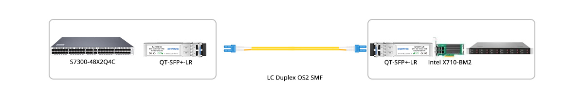 Scenario 2: 10G Switch to 10G NIC Direct Connectivity