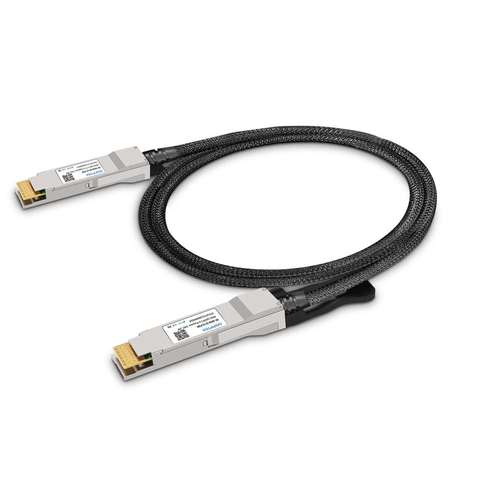 2m Generic Compatible 400G QSFP112 Passive Twinax Direct Attach