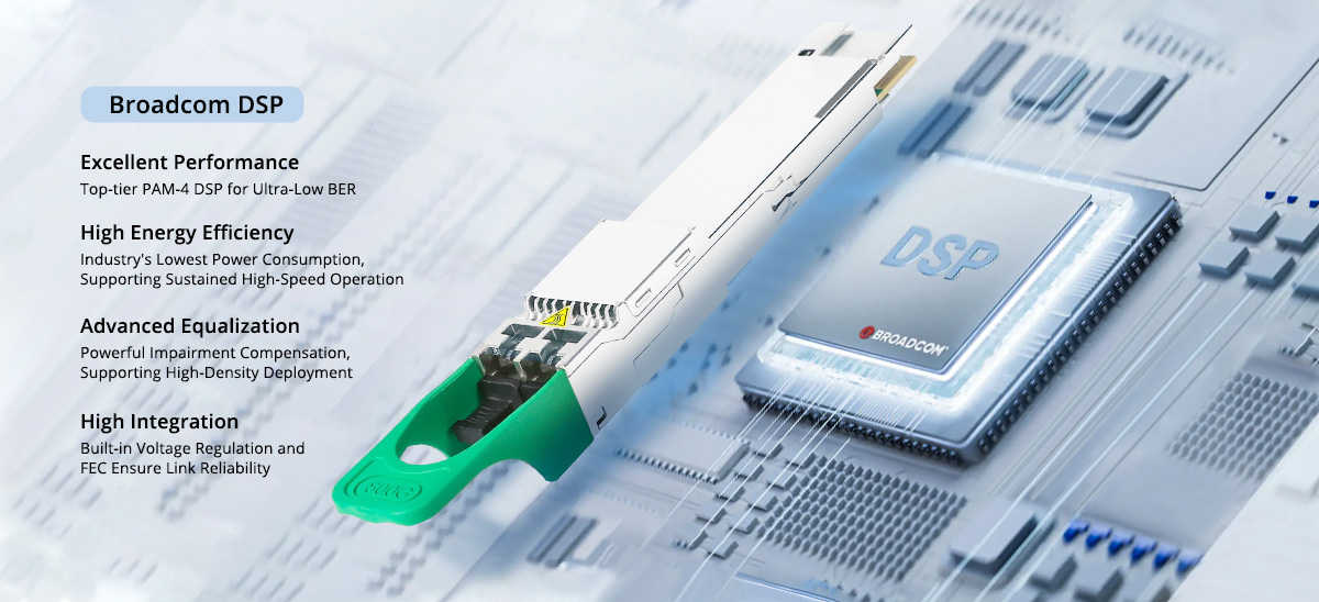 Broadcom DSP Chip Reshapes 800G High-Speed ​​Interconnect
