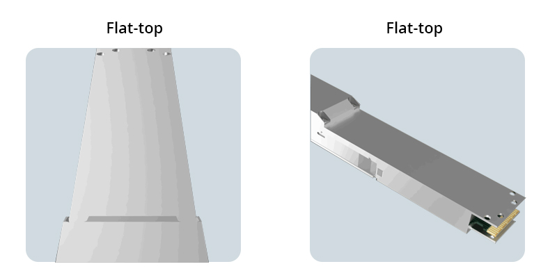 400G OSFP Flat-top Design