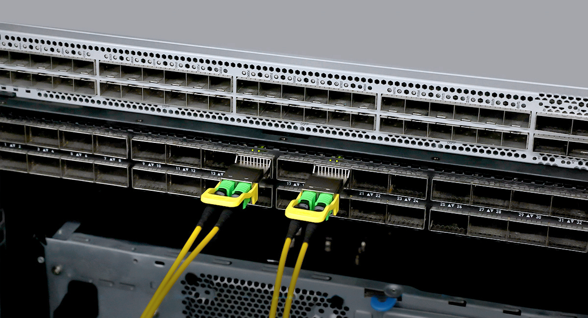 QT-OSFP-800G-2DR4-IHS compatibility test on NVIDIA QM9700