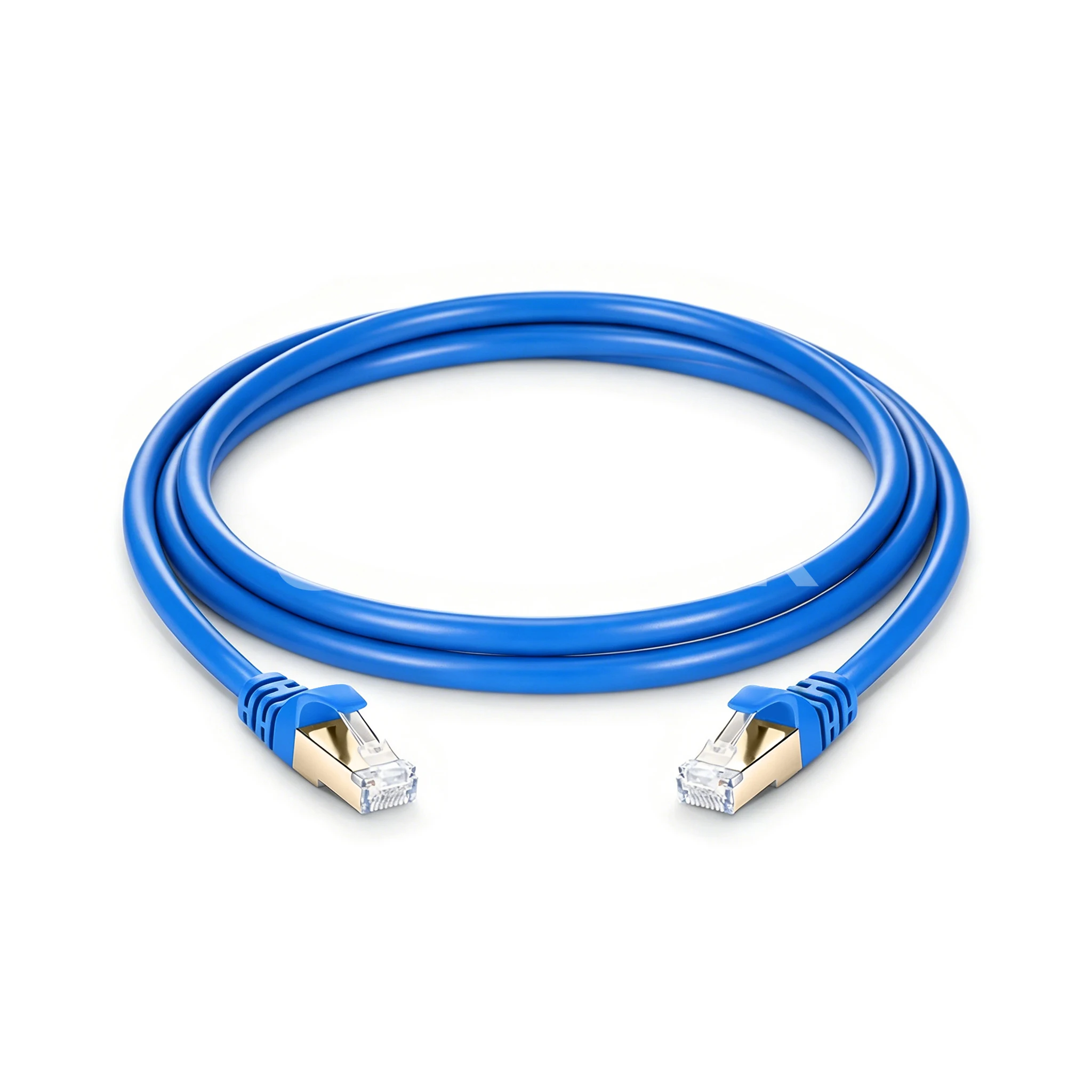 1フィート（0.3m）ブルーCat7スナッグレスシールド（SFTP