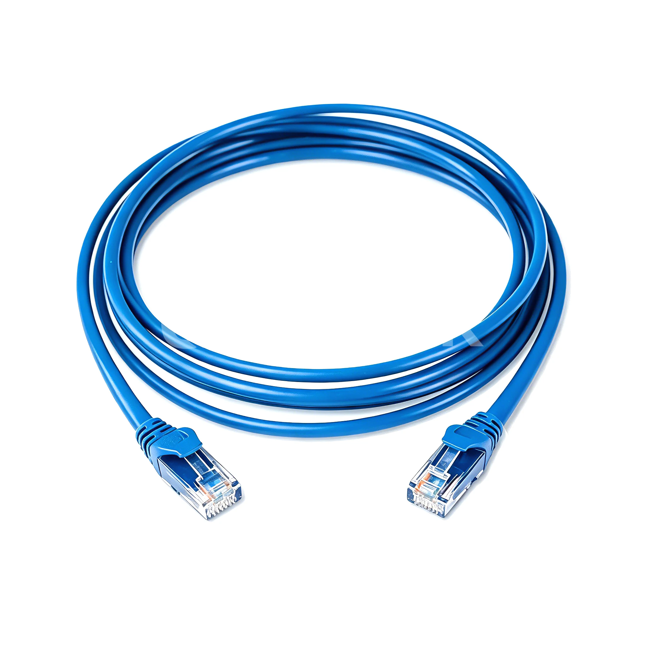ブルーネット 22.9フィート（7m）ブルーCat6イーサネットネットワークパッチケーブル