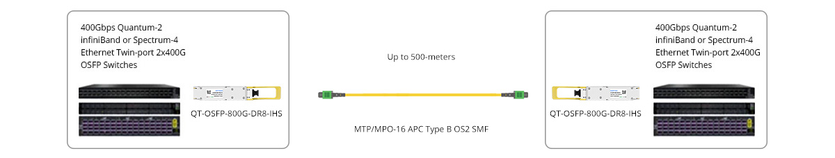 800G-to-800G Link for Switch-to-Switch